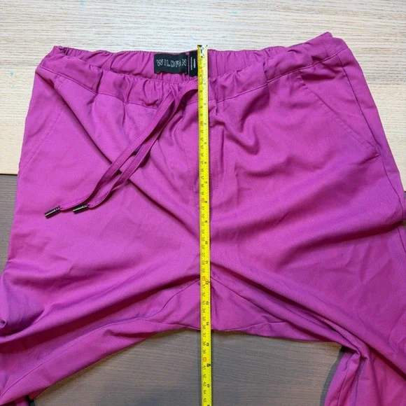 Wildfan Pants Women Medium Drawstring Pink - Picture 3 of 8